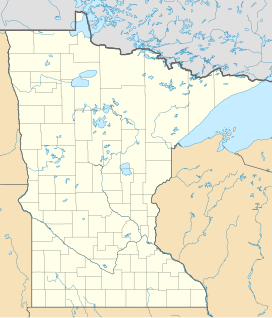 Map showing the location of Lake Isabella State Forest