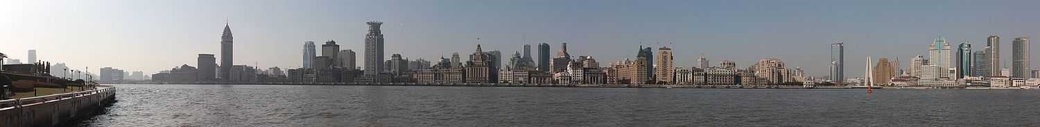 Der Bund von Pudong aus