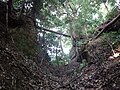 Horikiri style Moat of Tamanawa Castle