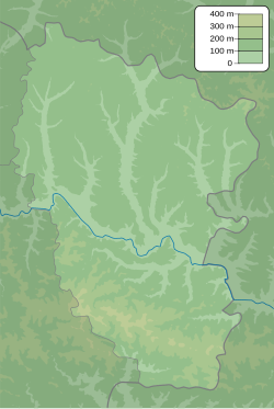 Molodohvardiisk is located in Luhansk Oblast