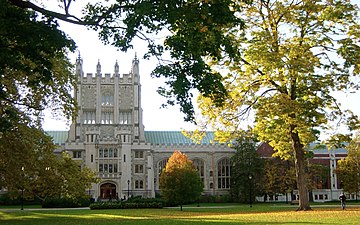 Thompson Memorial Library (1903–1905), Vassar College, Allen & Collens, architects.