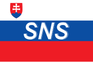 Flag of the Slovak National Party