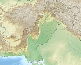 Map showing the location of Baltoro Glacier