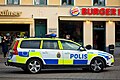 スウェーデン国家警察のパトカー ボルボ・V70