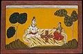 Shiva en Parvati (1694 / 1695)