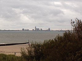 Westerschelde ter hoogte van Breskens