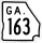 State Route 163 marker