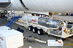 GALEX's Pegasus XL being attached to the Lockheed L-1011 Stargazer