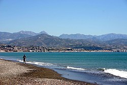 Pobřeží u Torre del Mar