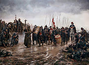 El milagro de Empel, by Augusto Ferrer-Dalmau.