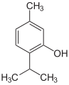 Thymol is one of many terpenes found in plants.[88]