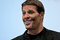 Tony Robbins geboren op 29 februari 1960