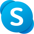 Logo de Skype depuis août 2019.