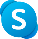 Description de l'image Skype logo (2019–present).svg.