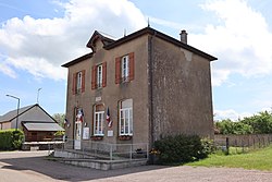 Skyline of Brazey-en-Morvan