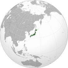 Description de l'image Japan (orthographic projection).svg.