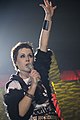 Dolores O'Riordan op 13 maart 2010 geboren op 6 september 1971