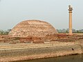 ヴァイシャリアナンダの仏塔跡