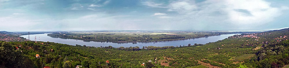 Panoráma Dunaja v Belehrade