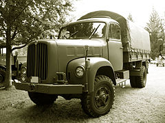 Saurer 2DM 4x4 Mittlerer Lastwagen 1964