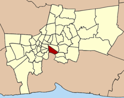 Khet location in Bangkok