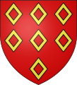 Le blason à 7 macles de la Maison de Rohan