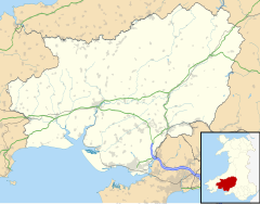 Bynea is located in Carmarthenshire