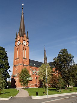 Gustav Adolfs kyrka i augusti 2014