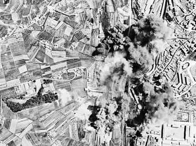 USAF bombing in Italy during Operation Strangle