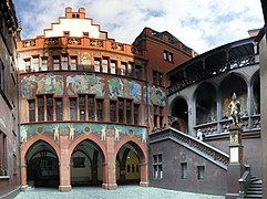 Rathaus Basel (Ayuntamiento de Basilea).