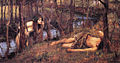 Een naiade door John William Waterhouse