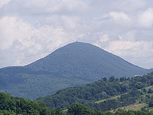 Gora Ahun, priljubljena razgledna točka