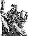 Image 45Gambrinus – king of beer (from History of beer)