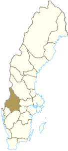 Värmland – Localizzazione