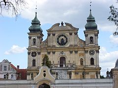 Barokowy kościół NMP w Krośnie koło Ornety