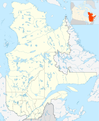 Kegaska is located in Quebec