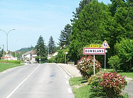 Domblans – Veduta