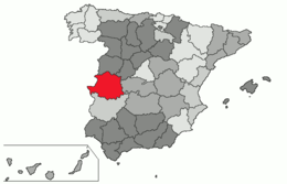 Cañaveral - Localizazion