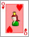 Queen of hearts