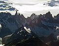 Cerro Torre (levo) in Fitz Roy