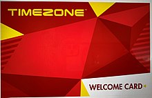 Timezone Welcome Card