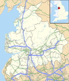 Parbold is located in Lancashire