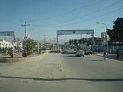 Strjitte yn Mazar-i-Sharif