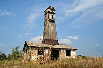 Вітряк типу Д-15 у селі Бобриця