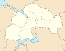 Obukhivka is located in Dnipropetrovsk Oblast