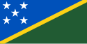 Flag of Solomon Islands.