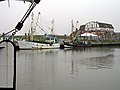 Tammensiel port, at the eastern coast