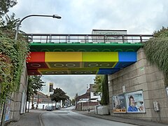 Lego-Brücke, le pont en 2012.