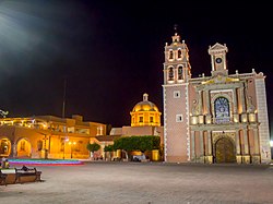 Die Parroquia de Santa María de la Asunción in Tequisquiapan