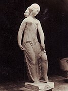 Statue La danse, théâtre de verdure, jardin Albert-Ier, Nice (maquette en plâtre, 1947).